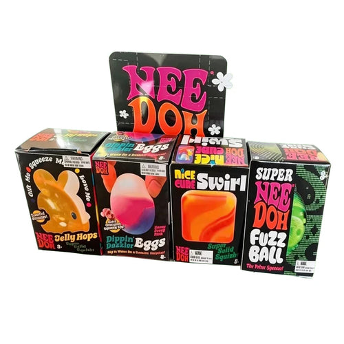 2026 Needoh Golden Egg Hunt Game Blind Box Easter Fidget With With Squishy Surprise Stress Relief Squeeze For Kids' Easter Party