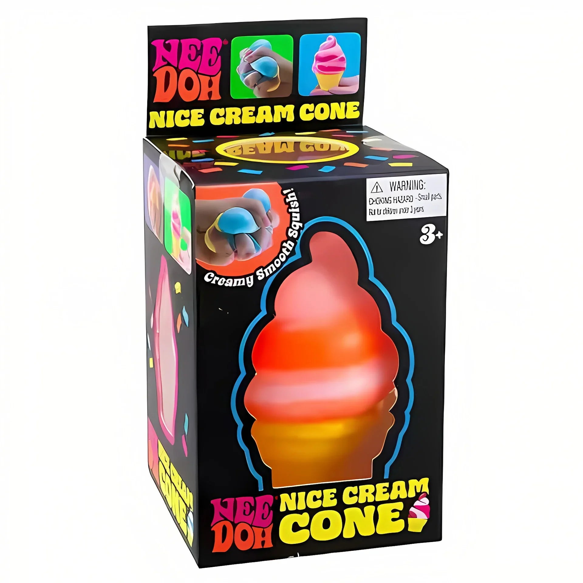 Schylling Needoh Nice Cube sensory toy, stress relieving block, pinch, relieve stress, puzzle and release