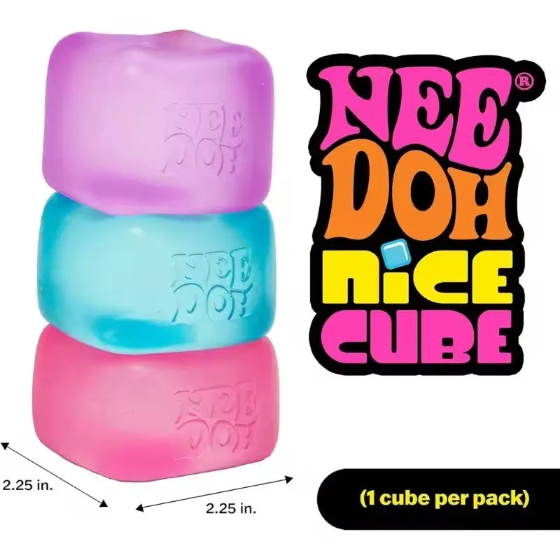 2026 Schylling Needoh Nice Cube, Sensory Toys, Anti-Stress Blocks, Stress Relief Jigsaw, Pressure Relief, Souvenir for Kids